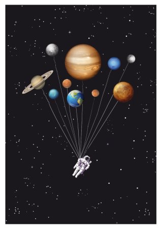 Солнечная система иллюстрация