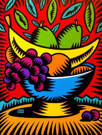 Поп арт натюрморт