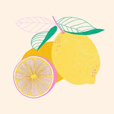 Фрукты диджитал рисунок