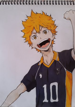 Аниме волейбол Хината