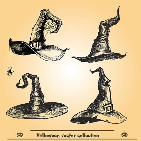 Шляпа ведьмы референс