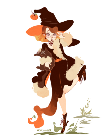 Ведьмочка референс