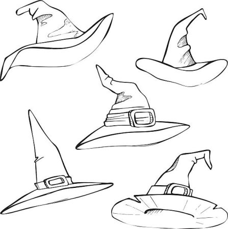 Шляпа ведьмы туториал