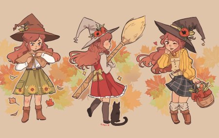 Ведьминский наряд референс