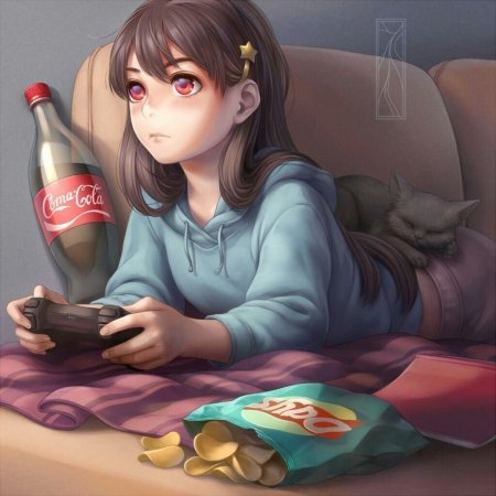 Ночью за компом