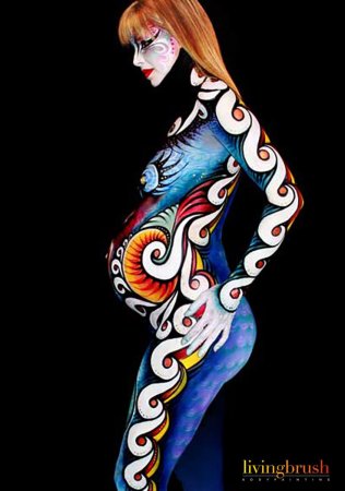 Красивый бодиарт