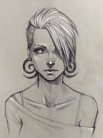 Скетчи девушек