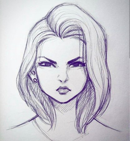 Девушки для срисовки