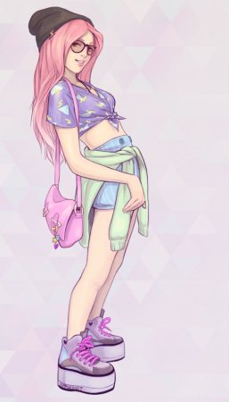 Срисовки девочек красивых и модных