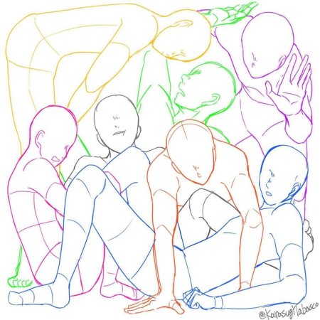 Позы для рисования