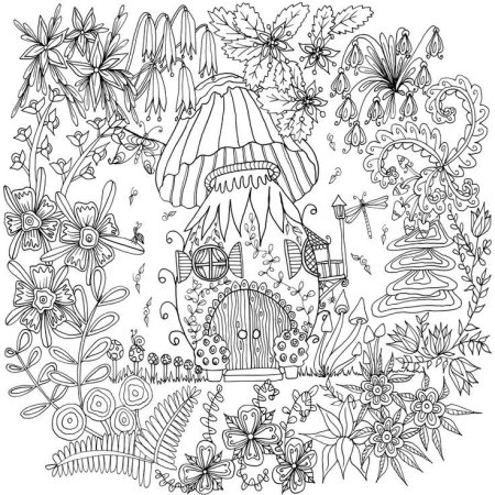 Сказочный мир. Раскраска