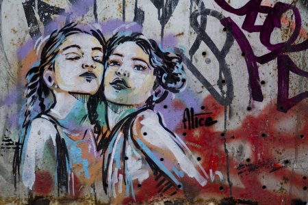 Уличное искусство стрит арт Бэнкси