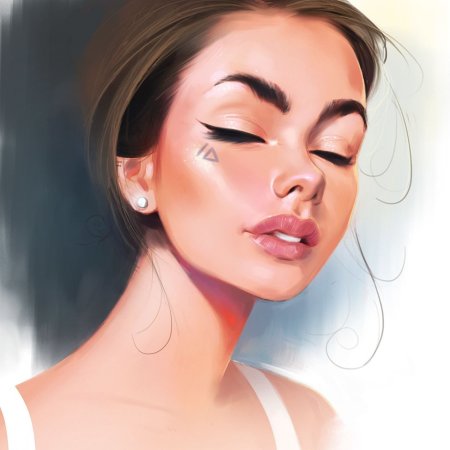 Портрет в Procreate