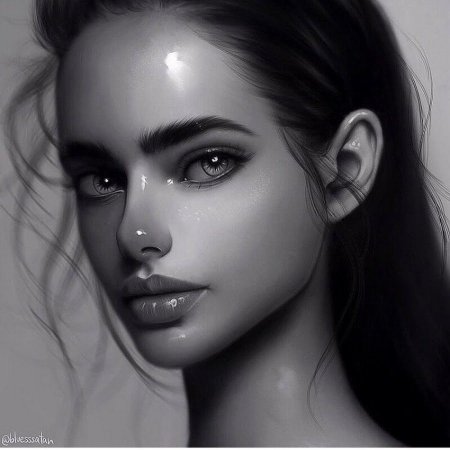 Procreate портреты Джулия Разумова