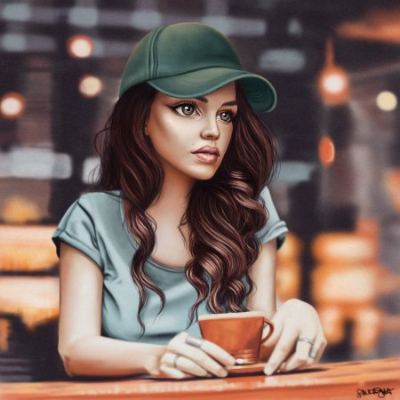 Красивые девушки мультяшные