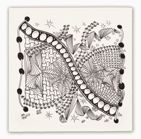 Зентангл Hamadox