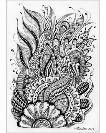 Зентангл зенарт