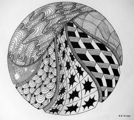 Зентангл Джо Джо