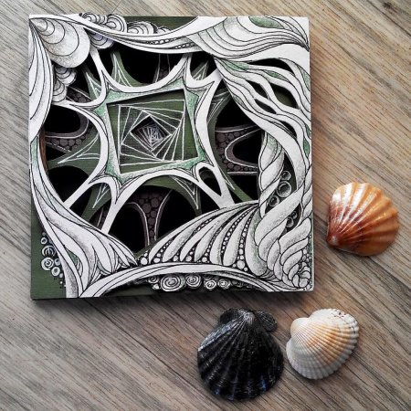 Зен арт Тангл