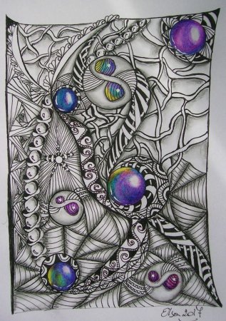 Зентангл камни