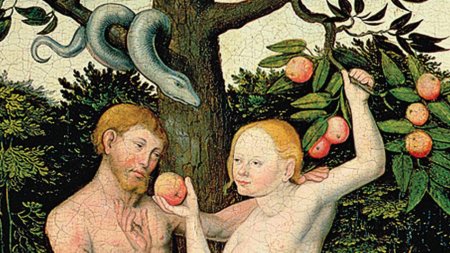 Лукас кранах адам и ева в Эдемском саду