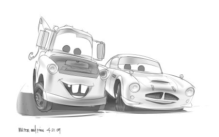 Cars 2 Finn MCMISSILE Art