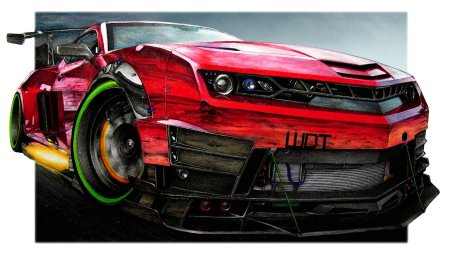 Граффити Шевроле Камаро