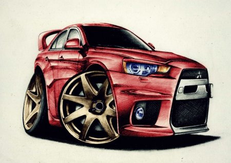 Авто рисунок