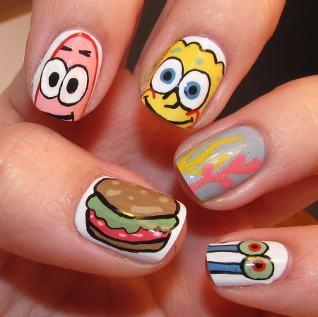Мультяшный маникюр