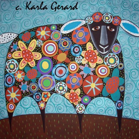 Карла Жерар наивная живопись