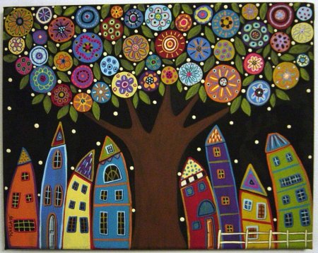 Карла Жерар наивная живопись