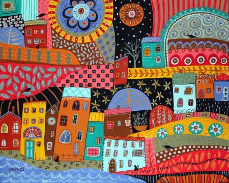 Карла Жерар наивная живопись