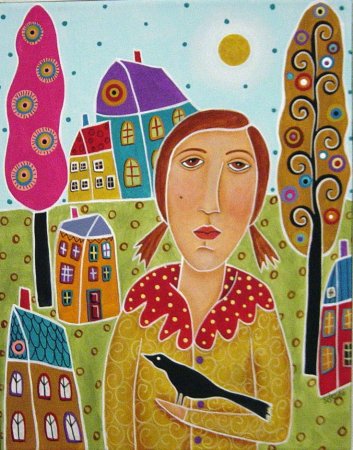 Карла Жерар наивная живопись