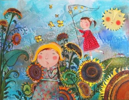 Анна Силивончик лето живопись