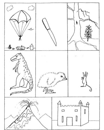 Рисуночный тест Сильвер стимульные рисунки