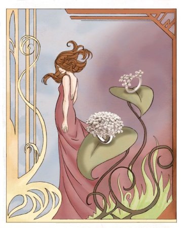 Сказочные иллюстрации в стиле Модерн
