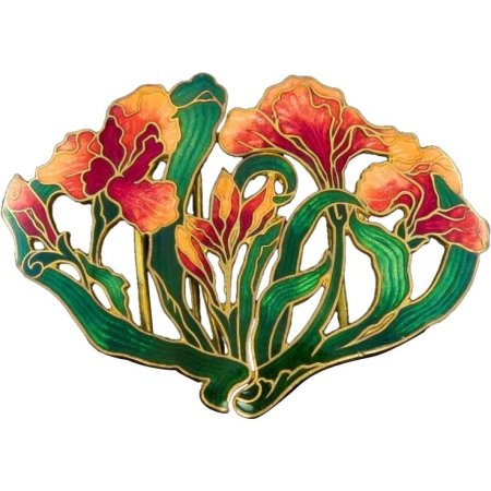 Цветы арт деко нуво