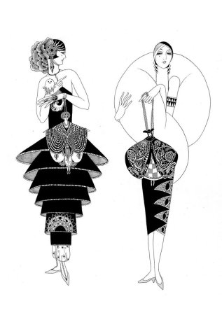 Стиль ар деко в графике