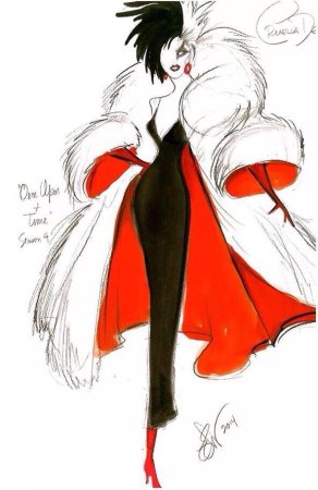 Круэлла де Виль 2021 арт