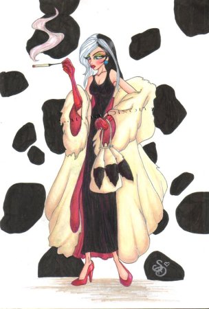 Круэлла Девиль фильм 2021 арт