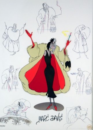 Круэлла де Виль Эмма Стоун арт