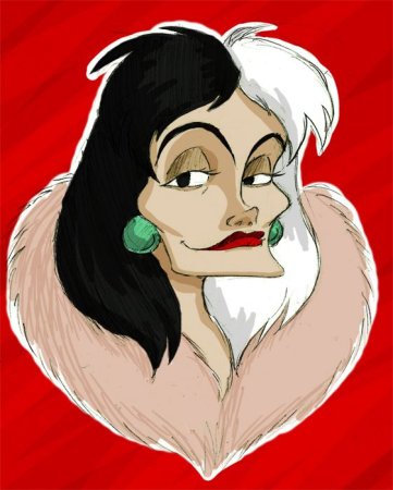 Постер Круэлла Девилль