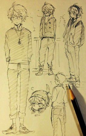 Персонаж в капюшоне