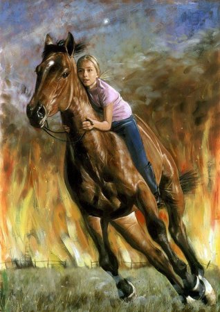 Всадник с лошадью