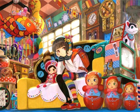 Аниме магазин игрушки