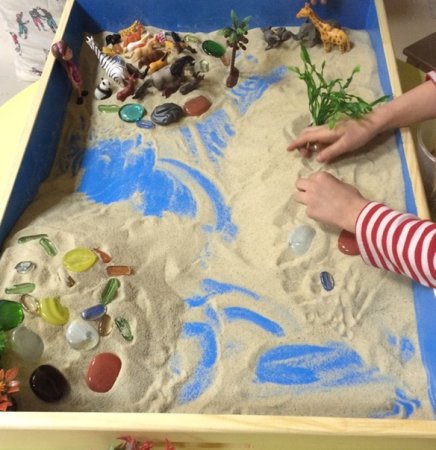 Песочница для арт терапии