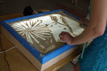 Песочная терапия рисование песком