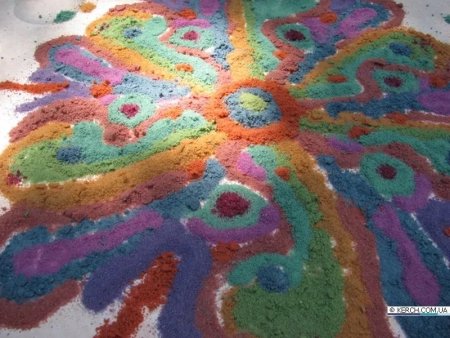 Арт терапия песок