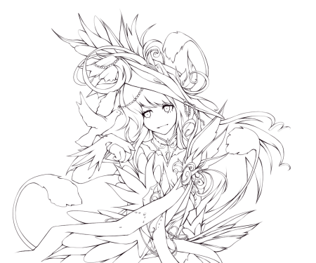 Красивый лайнарт