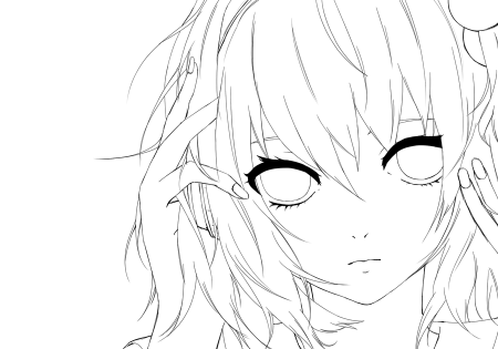 Аниме лицо